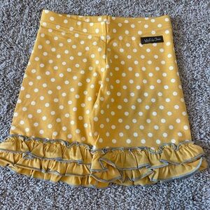 Matilda Jane Yellow Bus Shorties size 8 Like New